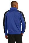 Sport-Tek JST92 Piped Tricot Track Jacket Back Thumbnail