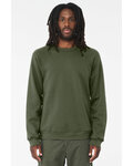 Bella + Canvas 3901 Unisex Sponge Fleece Crewneck Sweatshirt Front Thumbnail