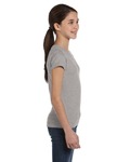 LAT 2616 Girls' Fine Jersey T-Shirt Side Thumbnail
