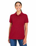 Harriton M205W Ladies' Valiant Cotton Snag Protect Polo Front Thumbnail