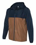 independent trading co. exp54lwz unisex lightweight windbreaker full-zip jacket Side Thumbnail