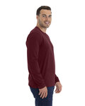 Next Level N3601 Men's Cotton Long-Sleeve Crew Side Thumbnail