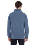 comfort colors 1580 ring spun 1/4-zip sweatshirt Back Thumbnail