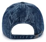 Pacific Headwear P207 Hybrid Denim Dad Cap Back Thumbnail