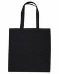 oad oad113r midweight recycled cotton canvas tote bag Front Thumbnail