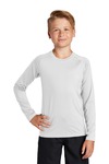 Sport-Tek YST470LS Youth Long Sleeve Rashguard Tee Front Thumbnail