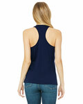 bella + canvas b6008 women's jersey racerback tank Back Thumbnail