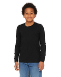 bella + canvas 3501y youth jersey long-sleeve t-shirt Side Thumbnail