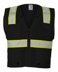 kishigo b100-107 mesh enhanced visibility multi-pocket vest Front Thumbnail