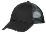 Port Authority Double Mesh Snapback Sandwich Bill Cap C818 - Breathable Adjustable Hat