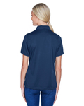 Harriton M345W Ladies' Advantage Snag Protection Plus IL Snap Placket Polo Back Thumbnail