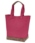 authentic pigment ap1921 canvas resort tote Front Thumbnail