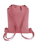 Liberty Bags 8877 Seaside Cotton Pigment Dyed Drawstring Bag Back Thumbnail