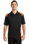 CornerStone CS416 Select Snag-Proof Two Way Colorblock Pocket Polo Front Thumbnail