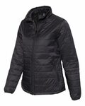 independent trading co. exp200pfz women's puffer jacket Side Thumbnail