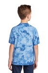 port & company pc145y youth crystal tie-dye tee Back Thumbnail