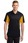 Sport-Tek ST655 Side Blocked Micropique Sport-Wick ® Polo Front Thumbnail