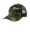 Port Authority C112 Snapback Trucker Cap Front Thumbnail