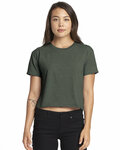Next Level N5080 Ladies' Festival Cali Crop T-Shirt Front Thumbnail