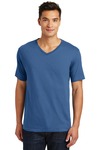 district dt1170 mens perfect weight ® v-neck tee Front Thumbnail