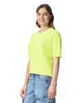 comfort colors 3023cl ladies' heavyweight cropped t-shirt Side Thumbnail