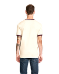 Next Level 3604 Unisex Ringer T-Shirt Back Thumbnail