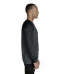 jerzees 91mr snow heather french terry raglan crew Side Thumbnail