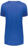Augusta Sportswear 6916 Girls Cutter+ V-Neck Jersey Back Thumbnail