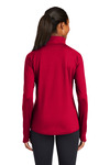 Sport-Tek LST850 Ladies Sport-Wick ® Stretch 1/4-Zip Pullover Back Thumbnail