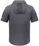Russell Athletic R24TFM Legend Short Sleeve Tech Fleece Hoodie Back Thumbnail