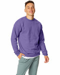 Hanes P1607 Unisex Ecosmart® 50/50 Crewneck Sweatshirt Front Thumbnail