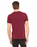 Bella + Canvas 3005 Unisex Jersey Short-Sleeve V-Neck T-Shirt Back Thumbnail