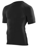 augusta sportswear ag2600 adult hyperform compression short-sleeve shirt Front Thumbnail