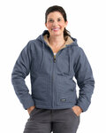 berne whj43 ladies' softstone hooded coat Front Thumbnail