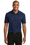 port authority k540p silk touch™ performance pocket polo Front Thumbnail