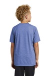 Sport-Tek YST400 Youth PosiCharge ® Tri-Blend Wicking Raglan Tee Back Thumbnail
