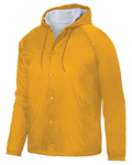 Augusta Sportswear AG3102 Hooded Coach's Jacket Front Thumbnail