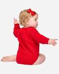 Rabbit Skins 3421 Infant Fleece Bodysuit Back Thumbnail