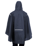 team 365 tt71 adult zone protect packable poncho Back Thumbnail