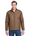 dri duck 5066 men's 8.5oz, 60% cotton/40% polyester storm shield tm canvas sequoia jacket Front Thumbnail