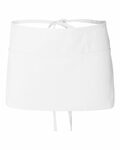 Q-Tees Q2115 Waist Apron with Pockets Front Thumbnail
