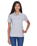 devon & jones d112w ladies' pima piqué short-sleeve polo Front Thumbnail