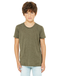 Bella + Canvas 3413Y Youth Triblend Short-Sleeve T-Shirt Front Thumbnail