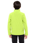 Team 365 TT80Y Youth Leader Soft Shell Jacket Back Thumbnail