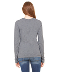 Bella + Canvas B6500 Ladies' Jersey Long-Sleeve T-Shirt Back Thumbnail