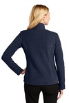 port authority l211 ladies ultra warm brushed fleece jacket Back Thumbnail