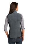 Port Authority L228 Ladies R-Tek ® Pro Fleece Full-Zip Vest Back Thumbnail