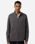 Devon & Jones DG740 Men's Berkley Textured Full-Zip Jacket Front Thumbnail