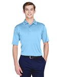 UltraClub 8610 Men's Cool & Dry 8-Star Elite Performance Interlock Polo Side Thumbnail