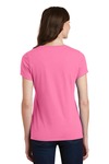 Port & Company LPC450V Ladies Fan Favorite V-Neck Tee Back Thumbnail